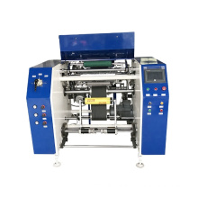 Semi Automatic Cutting Adhesive Tape Rewinding Machine